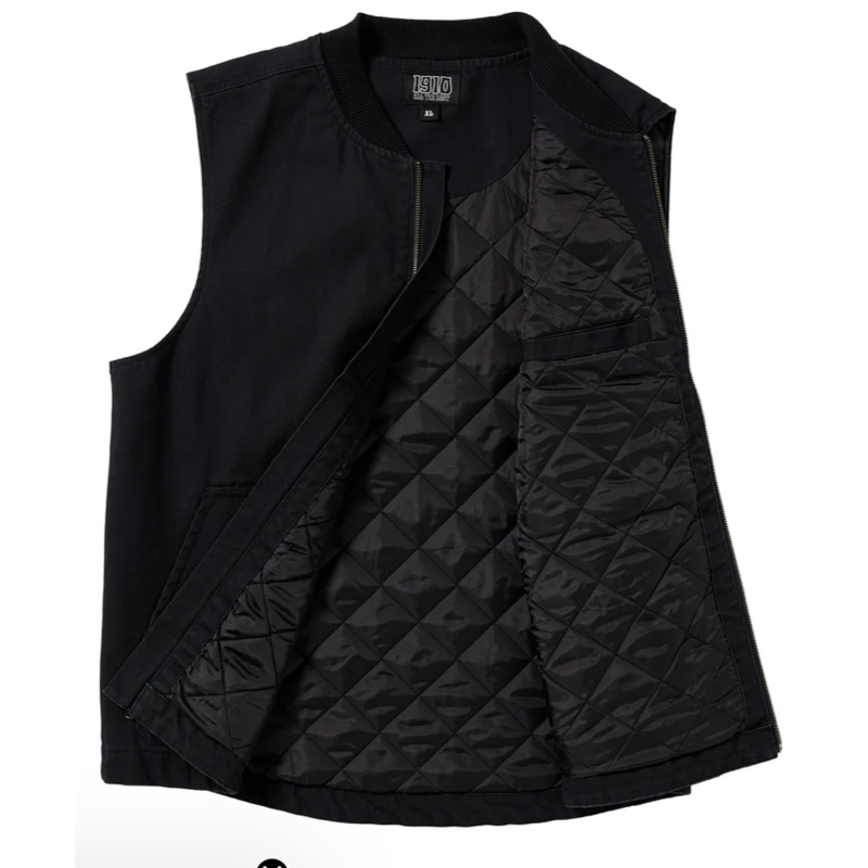 1910 Holeshot Vest Black