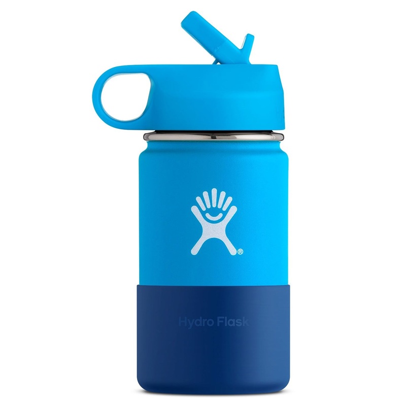 12oz Pacific Kids Wide Mouth with Straw Lid & Boot Bottle (Kids) 12OZ PACIFIC